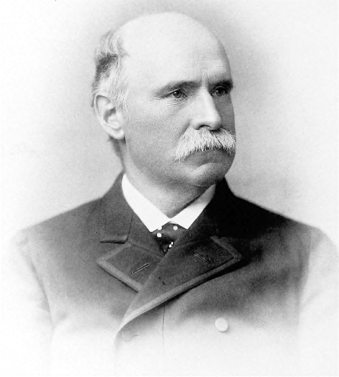 Black and white portrait photograph of Anthony J. Drexel.