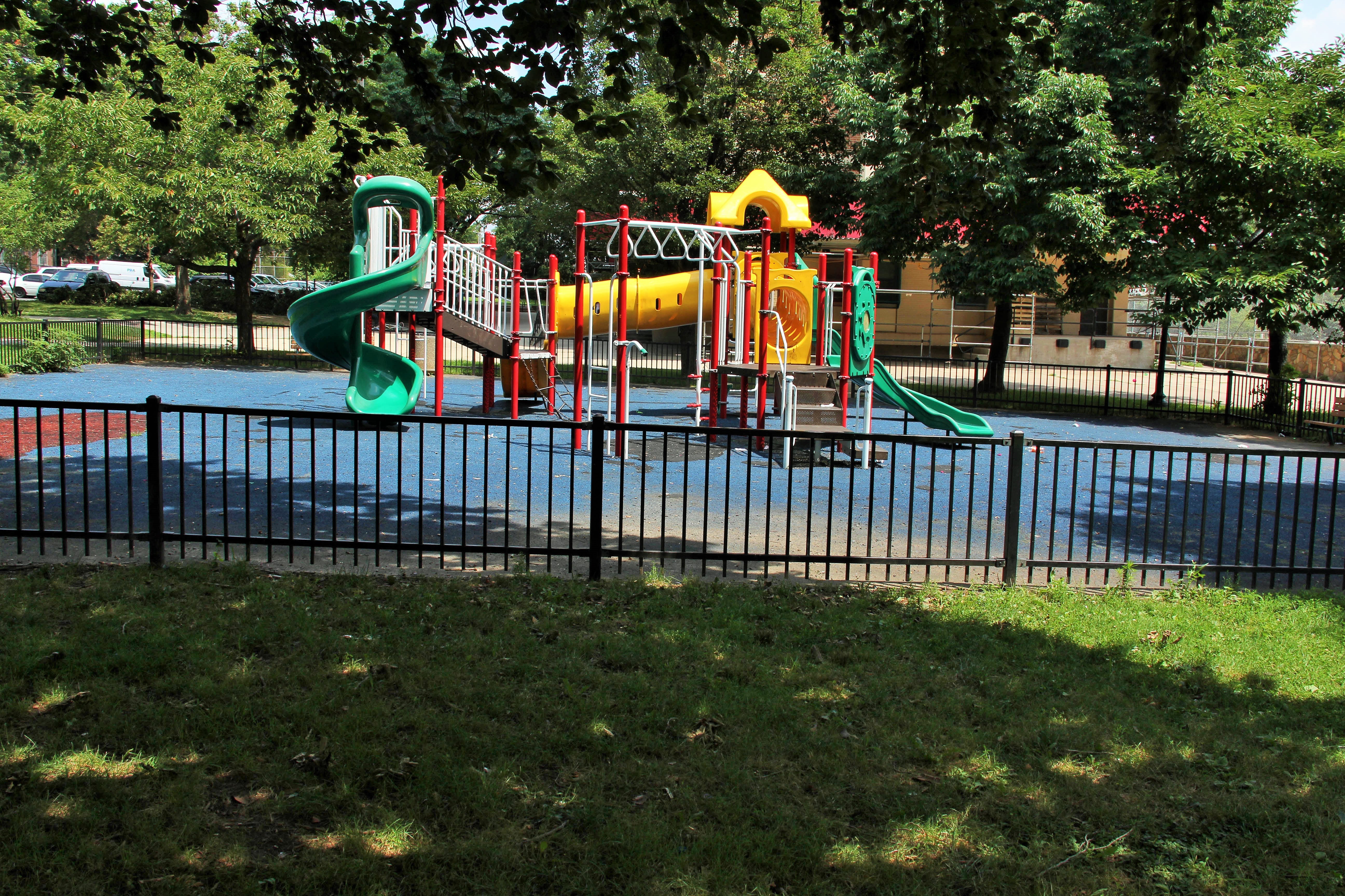 Playground at the North Tower of West Park Apartments
