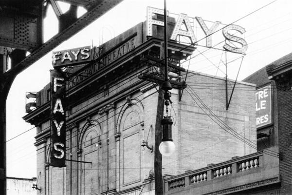 Fay's Theater Sign