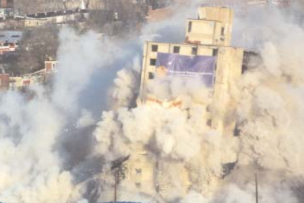 Mill Creek Homes Tower Demolition